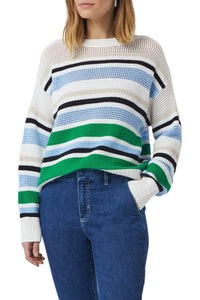 Comma Strickpullover gestreift multicolored