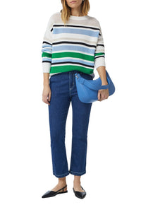 Comma Strickpullover gestreift multicolored