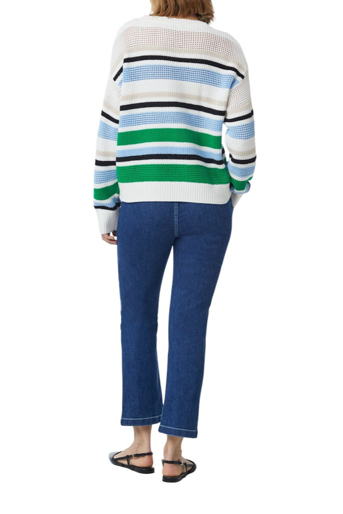Comma Strickpullover gestreift multicolored