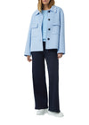 Comma Strickpullover canal blue