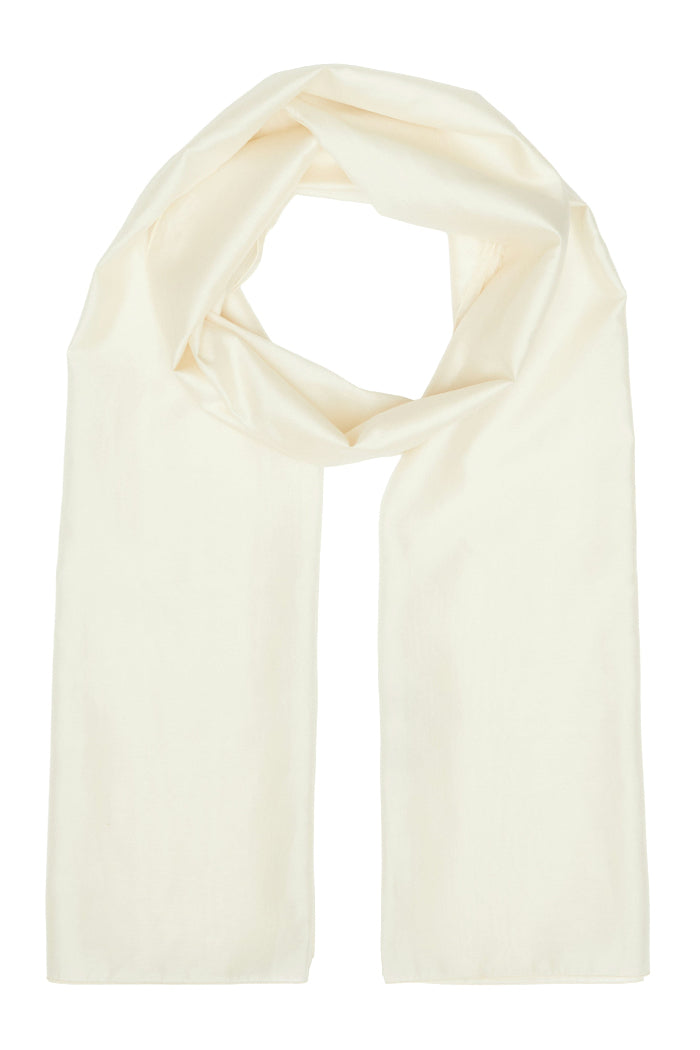 Comma Schal/Tuch offwhite, creme, leicht glänzend