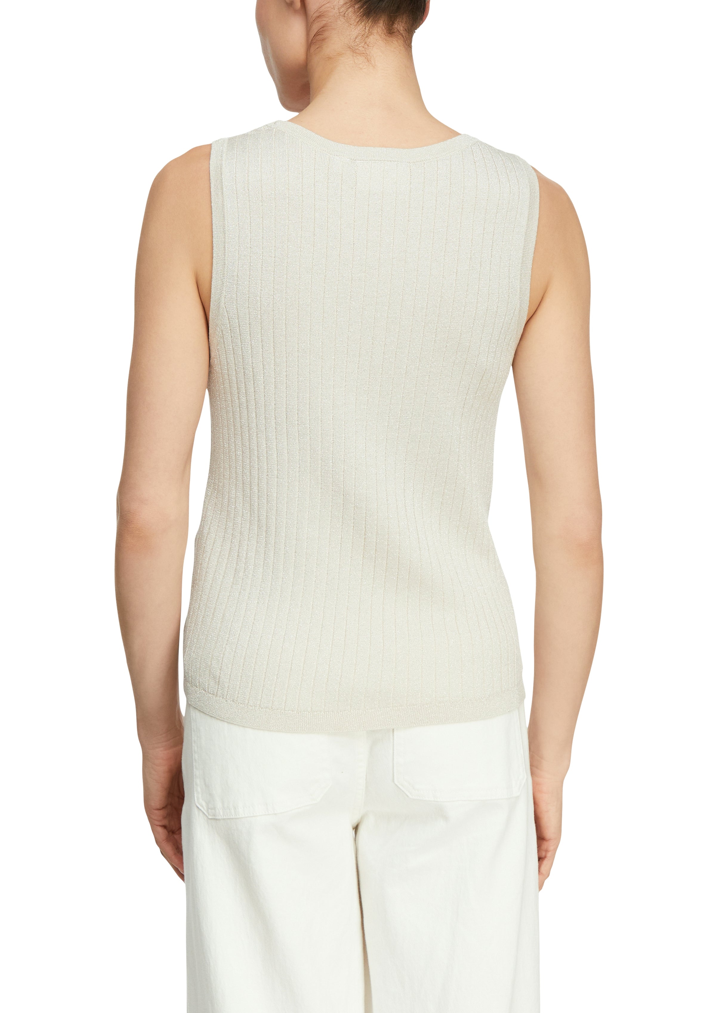 Comma Strickpullunder light taupe