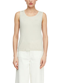 Comma Strickpullunder light taupe