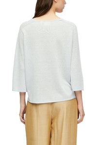 Comma Pullover hellblau
