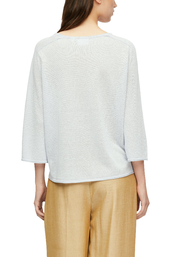 Comma Pullover hellblau
