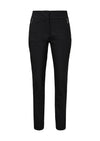 Schwarze Hose mit Bügelfalte