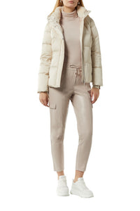 Comma Rollkragenpullover beige