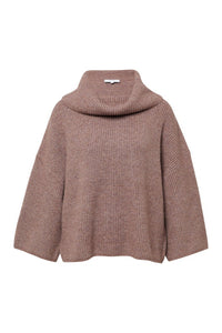 Comma Rollkragenpullover twilight mauve