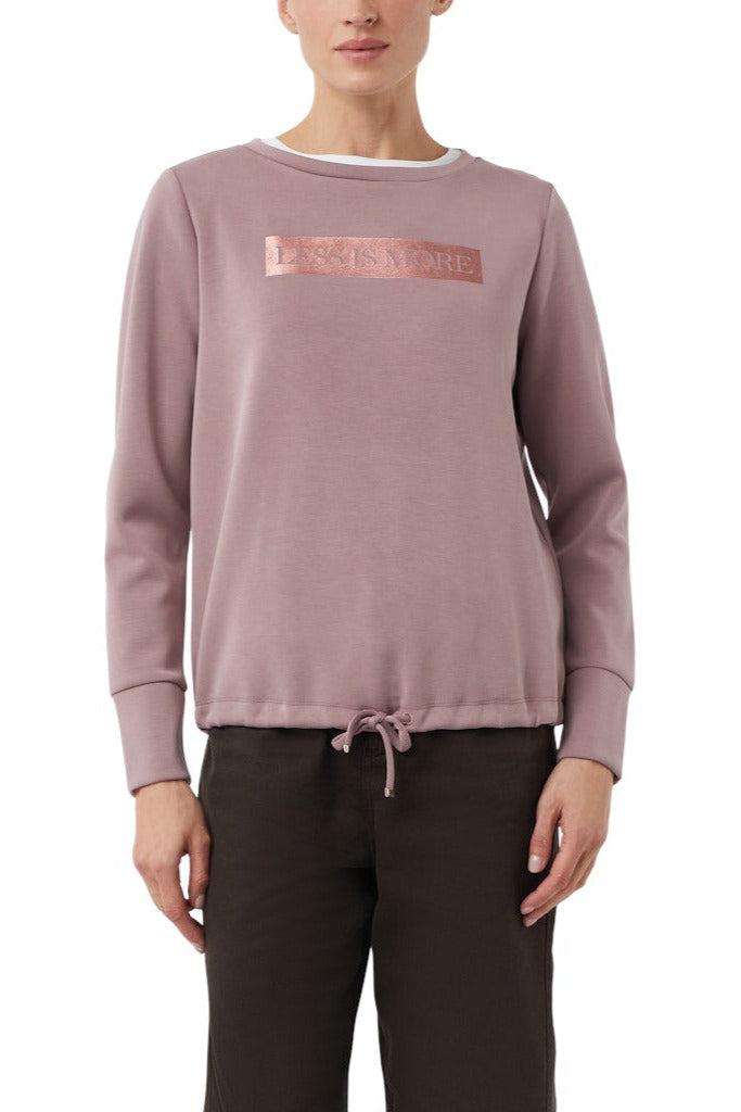 Comma Sweatshirt twilight mauve
