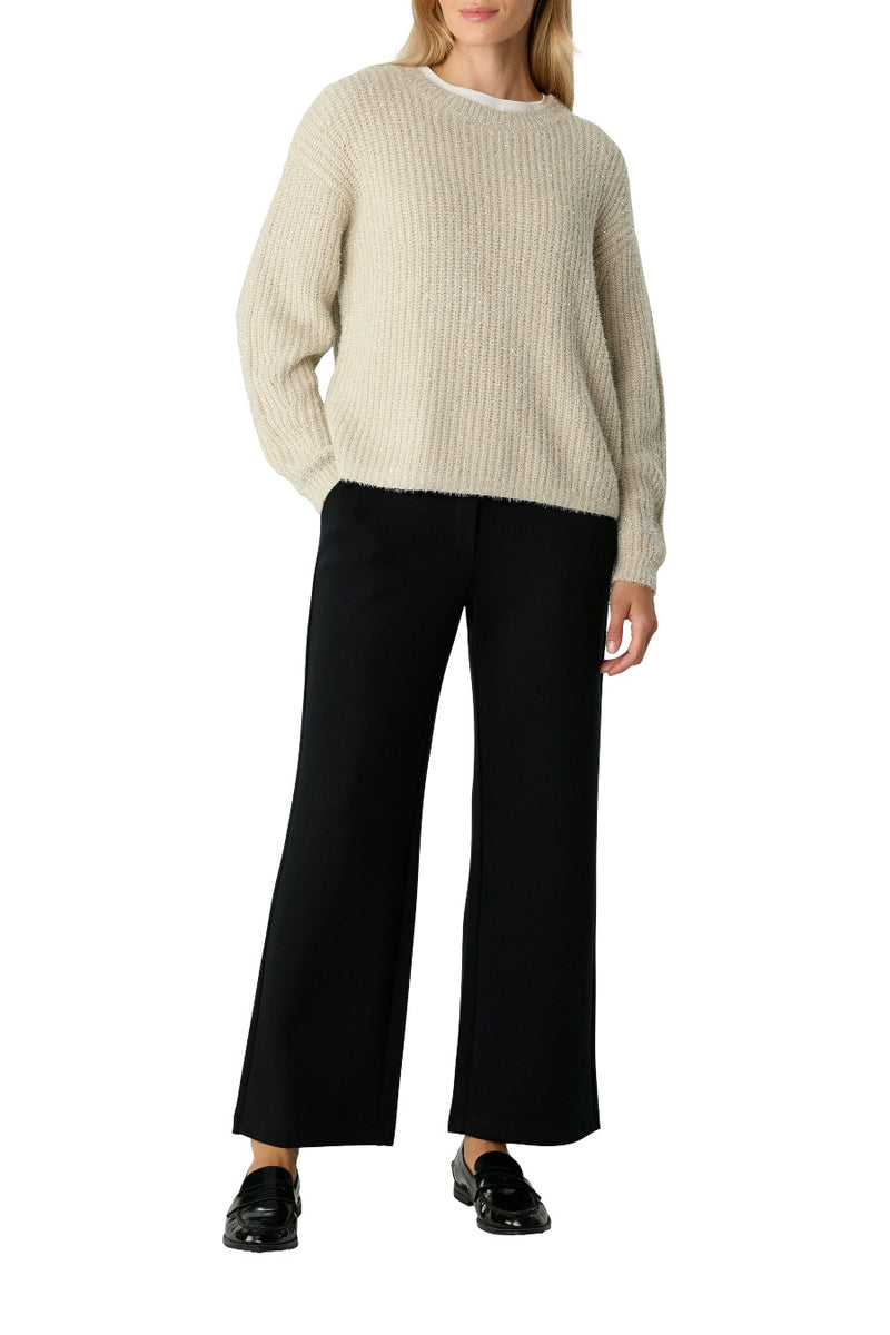 Comma Strickpullover beige