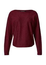 Comma Strickpullover winter wine