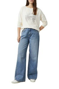 Comma Longsleeve NY skyline creme