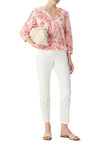 Comma Bluse lilac/pink