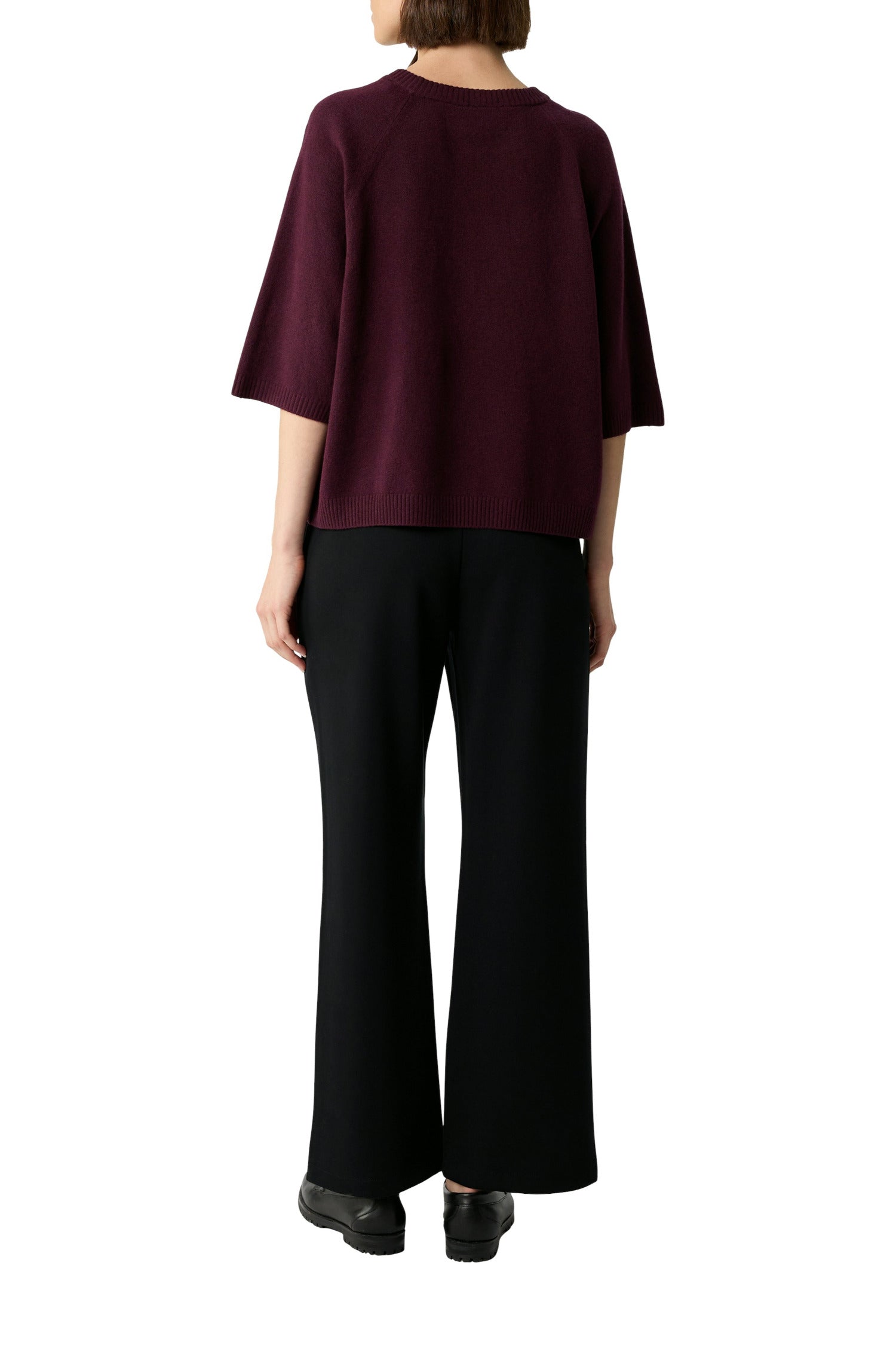 Comma Strickpullover bordeaux