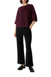 Comma Strickpullover bordeaux