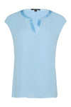 Comma Blusenshirt hellblau
