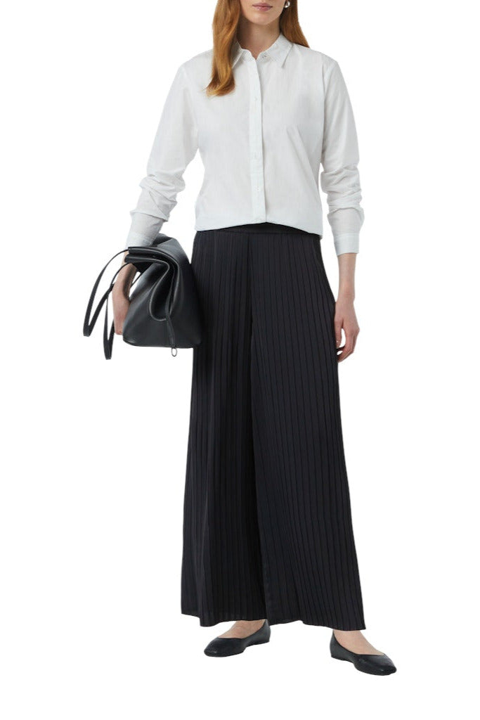 Comma Hose wide leg dark blue