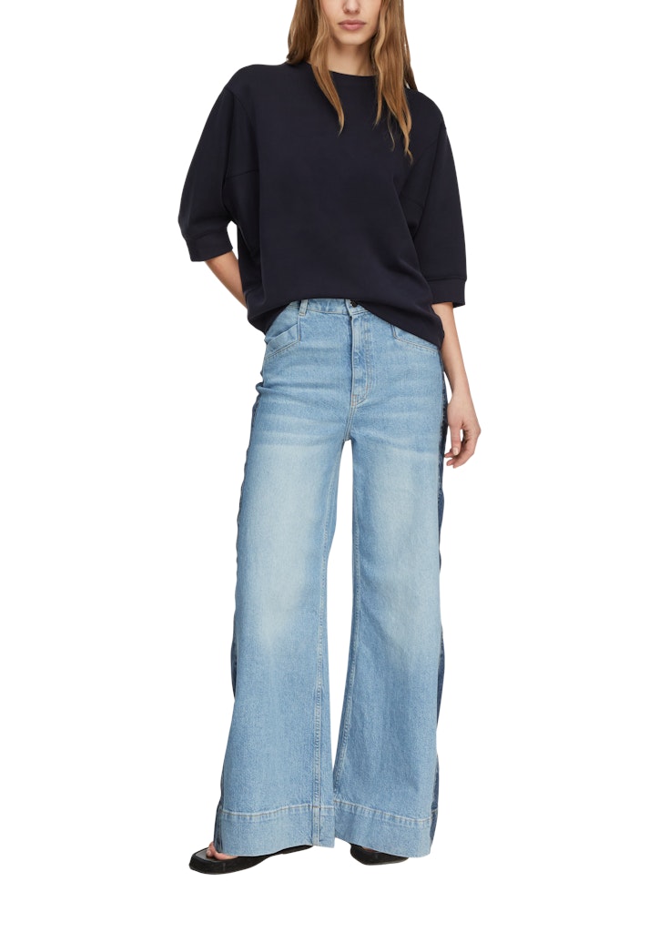 Comma Sweatshirt dunkelblau