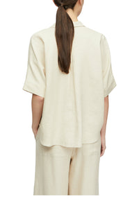Comma Bluse beige