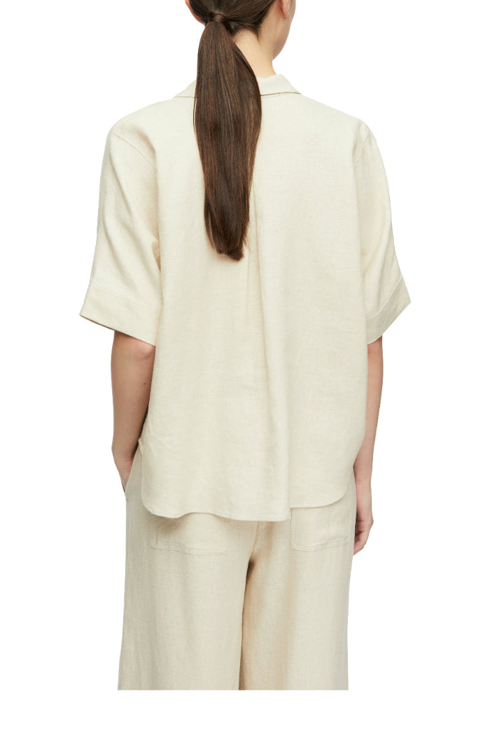 Comma Bluse beige