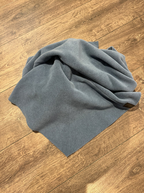 Henriette Steffensen, Schal, Dreickstuch, Fleece, dusty blue