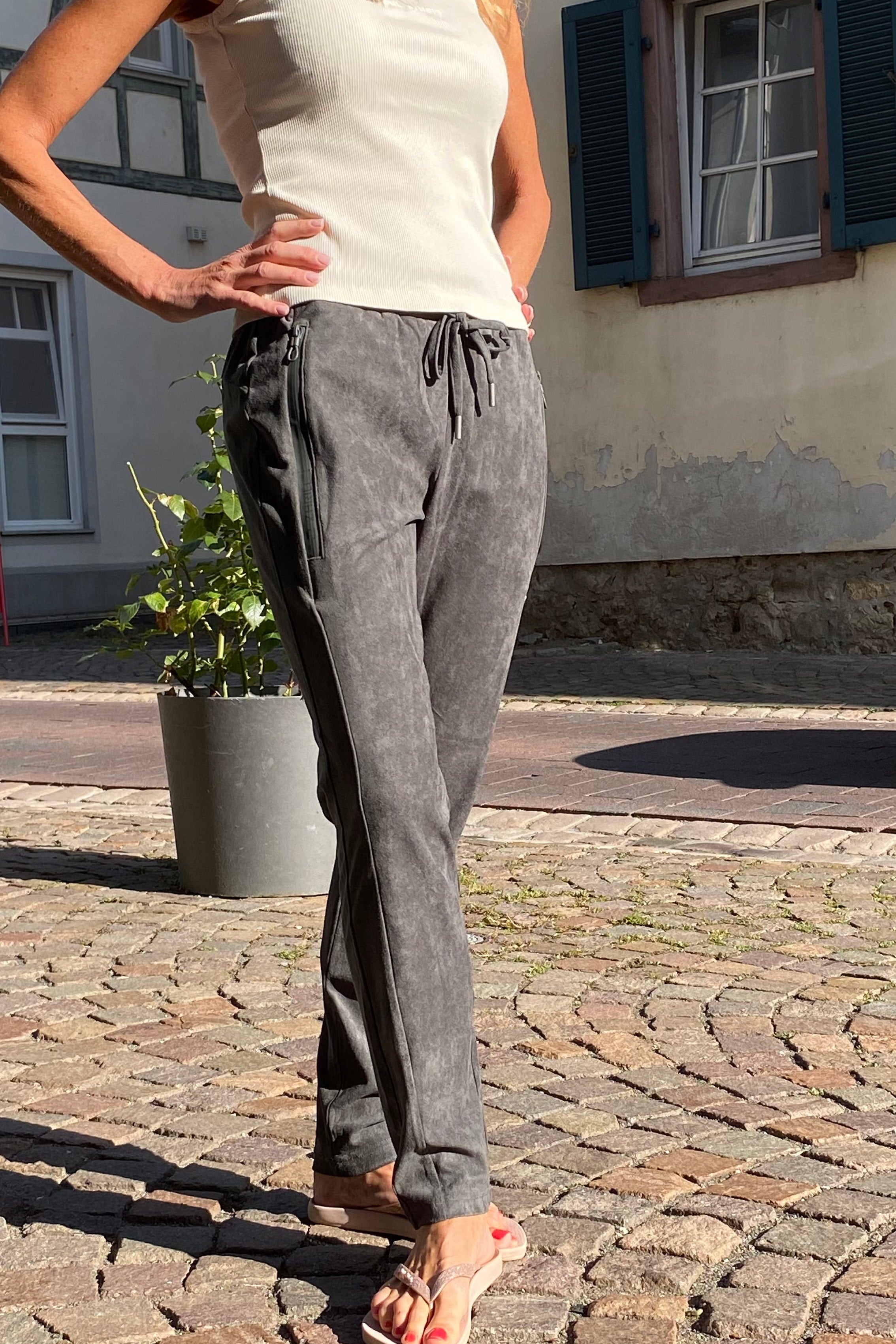 Zhrill Hose Chiara Casual grey