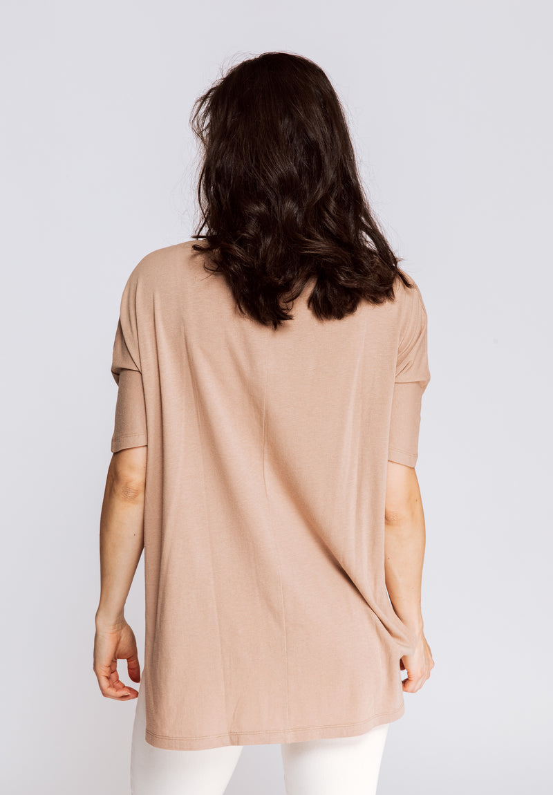 Zhrill T-Shirt Marit taupe